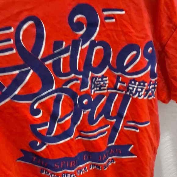 Superdry Kids Red Graphic Tee - Picture 3 of 4